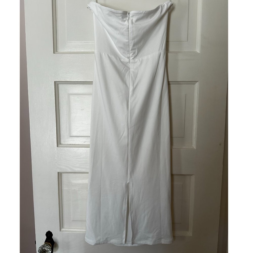 Superdown Sheyla Tube Midi Dress Size Medium - Picture 5 of 9